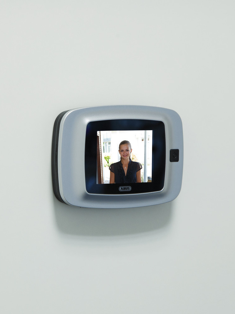 nowoczesny wizjer drzwiowy